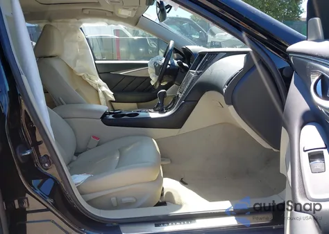 2017 Infiniti Q50 3.0T Premium из США, поврежденный, VIN JN1EV7AR0HM831227